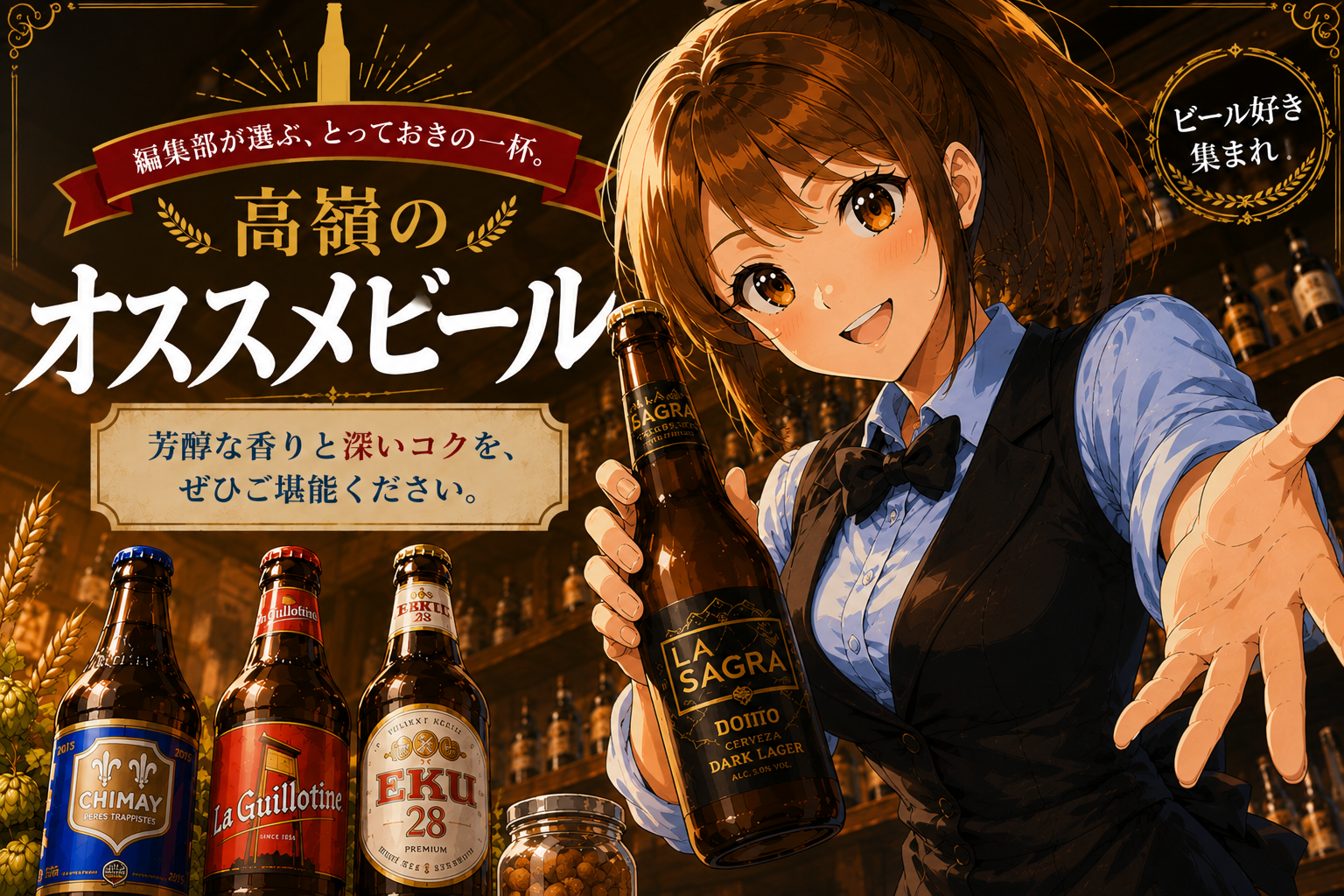 高嶺のオススメビール