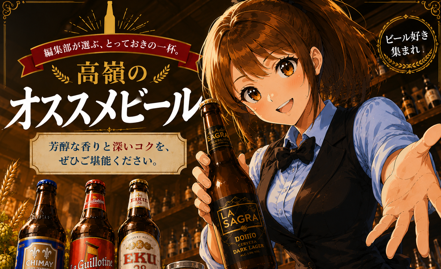 高嶺のオススメビール