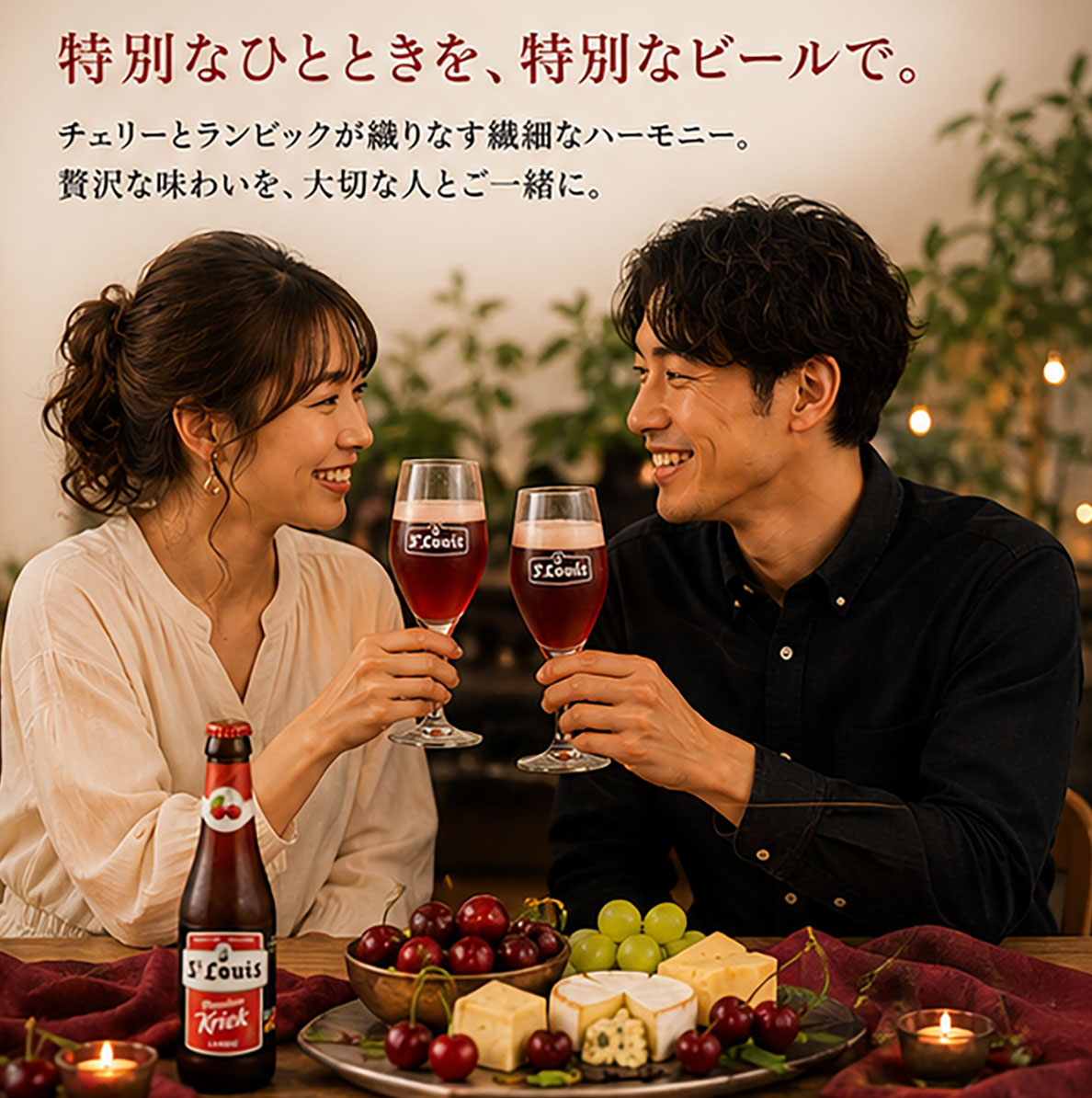 ベルギービール｜セントルイス プレミアムクリーク 250ml
