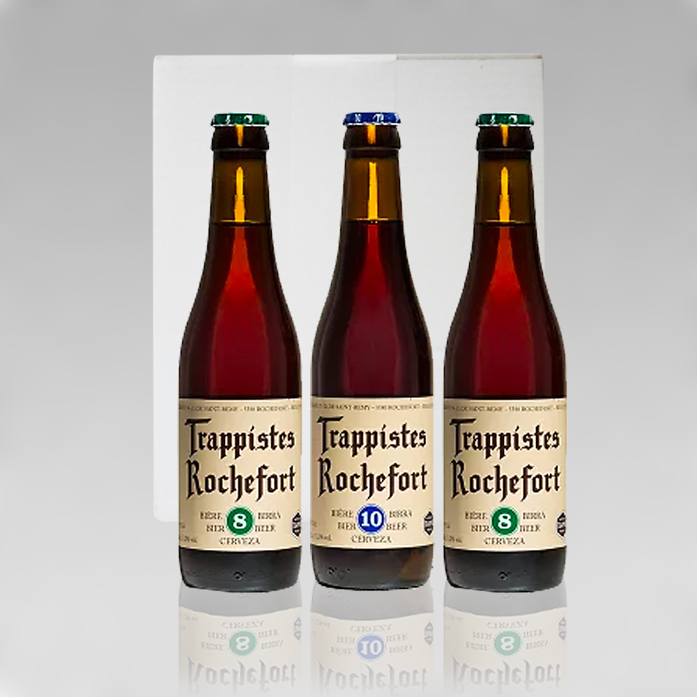 ★飲み比べ★ベルギートラピストビール ロシュフォール330ml 2種3本セット