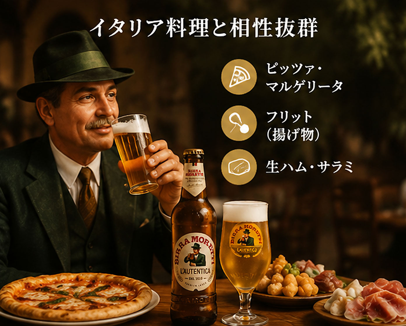 イタリアビール｜モレッティBirra Moretti 330ml