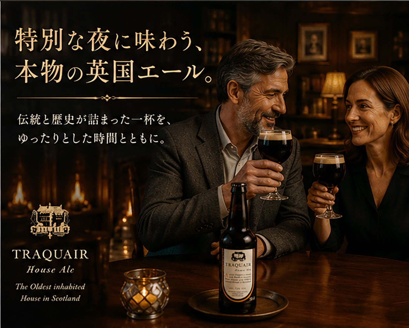 【イギリスビール】トラクエアハウスエール