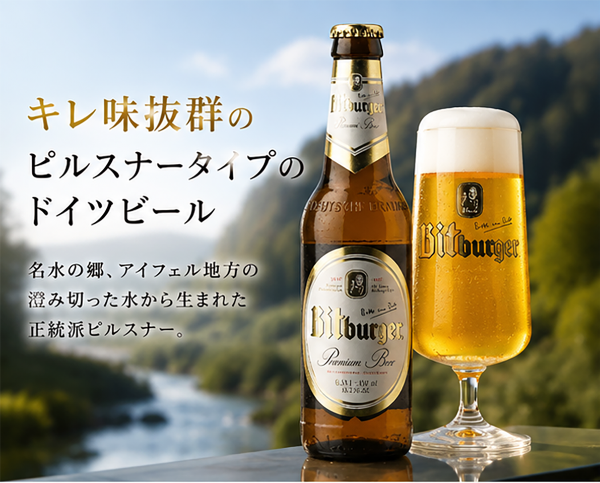 【ドイツビール】ビットブルガーピルス330ml