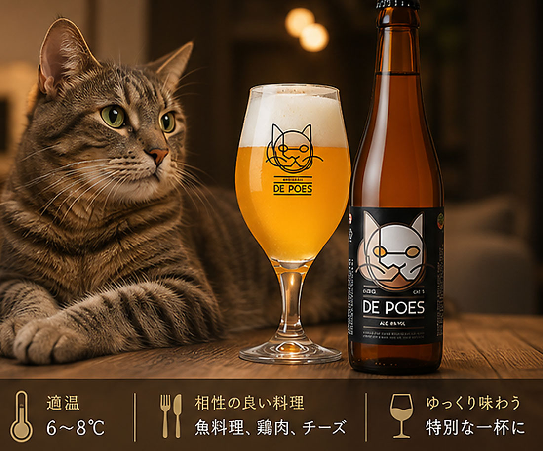 ベルギービール｜猫のブロンド330mL