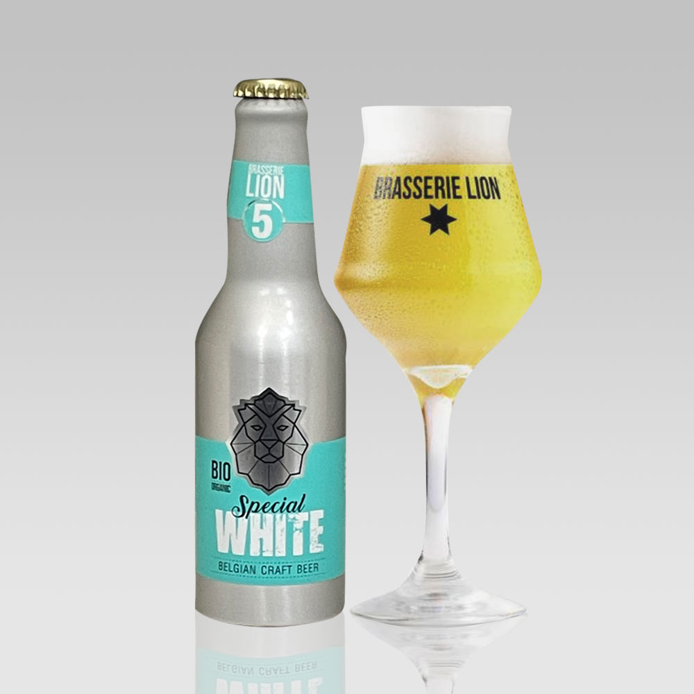 【ベルギービール】リオン ホワイトボトル缶330ml