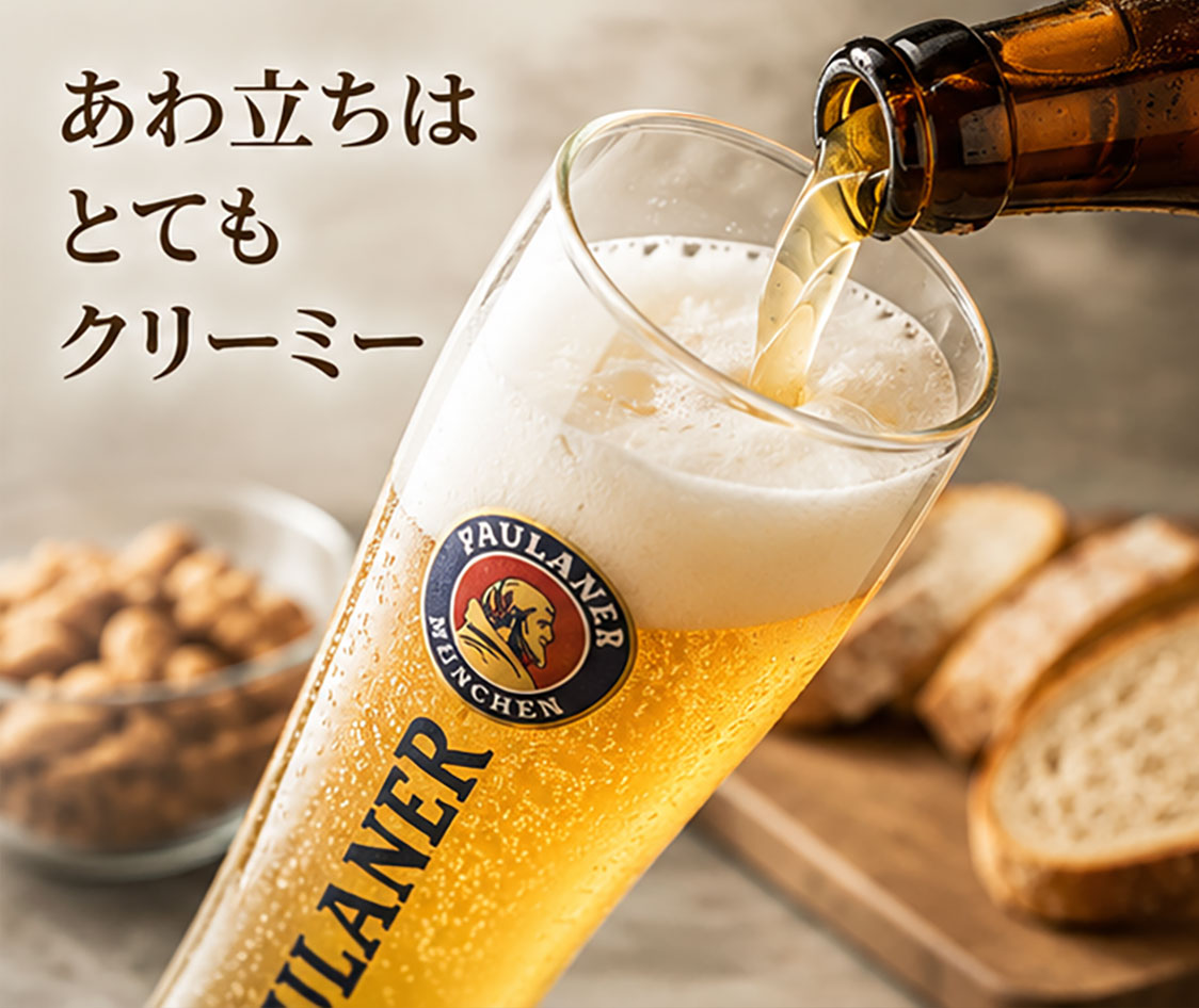 【ドイツビール】パウラナー へフェヴァイス 330ml