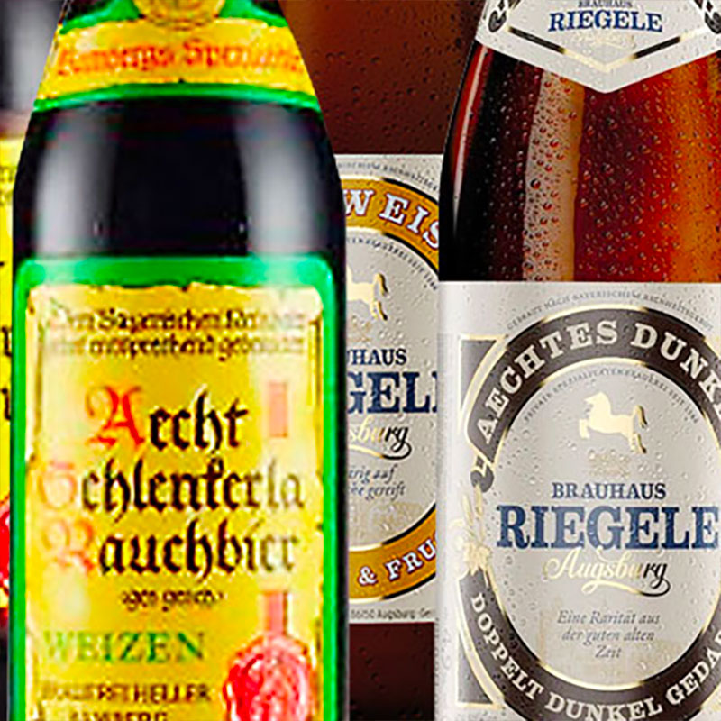★お祝いギフト★ドイツビール 500ml×6種6本+専用コースター8枚セット【ドイツビール】