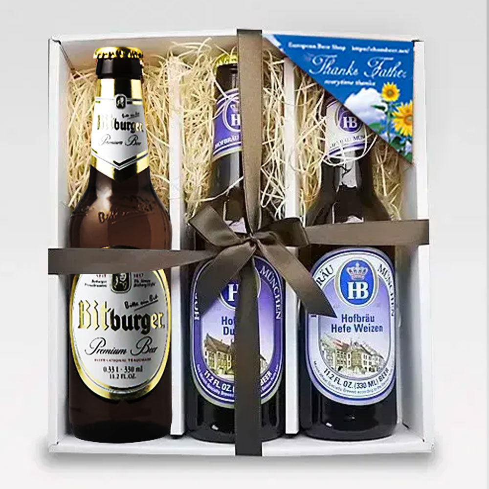 【父の日ギフト】人気ドイツビール3種3本セットA