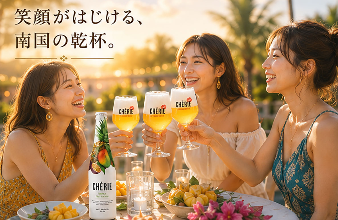 ベルギーフルーツビール トロピカルな恋人瓶330ml