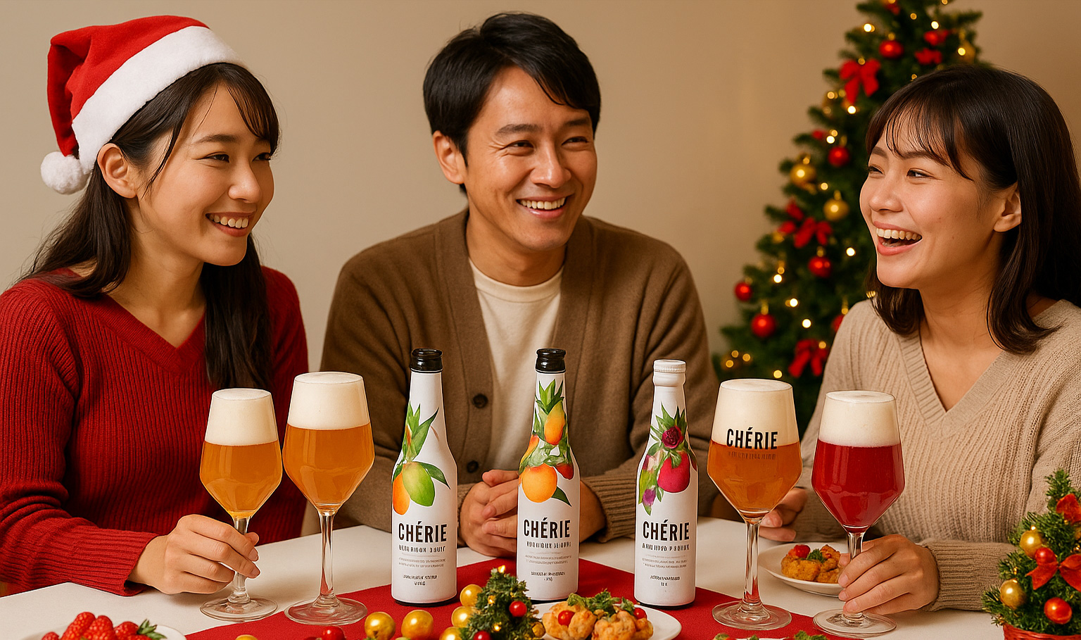 ベルギーフルーツエール恋人シリーズ