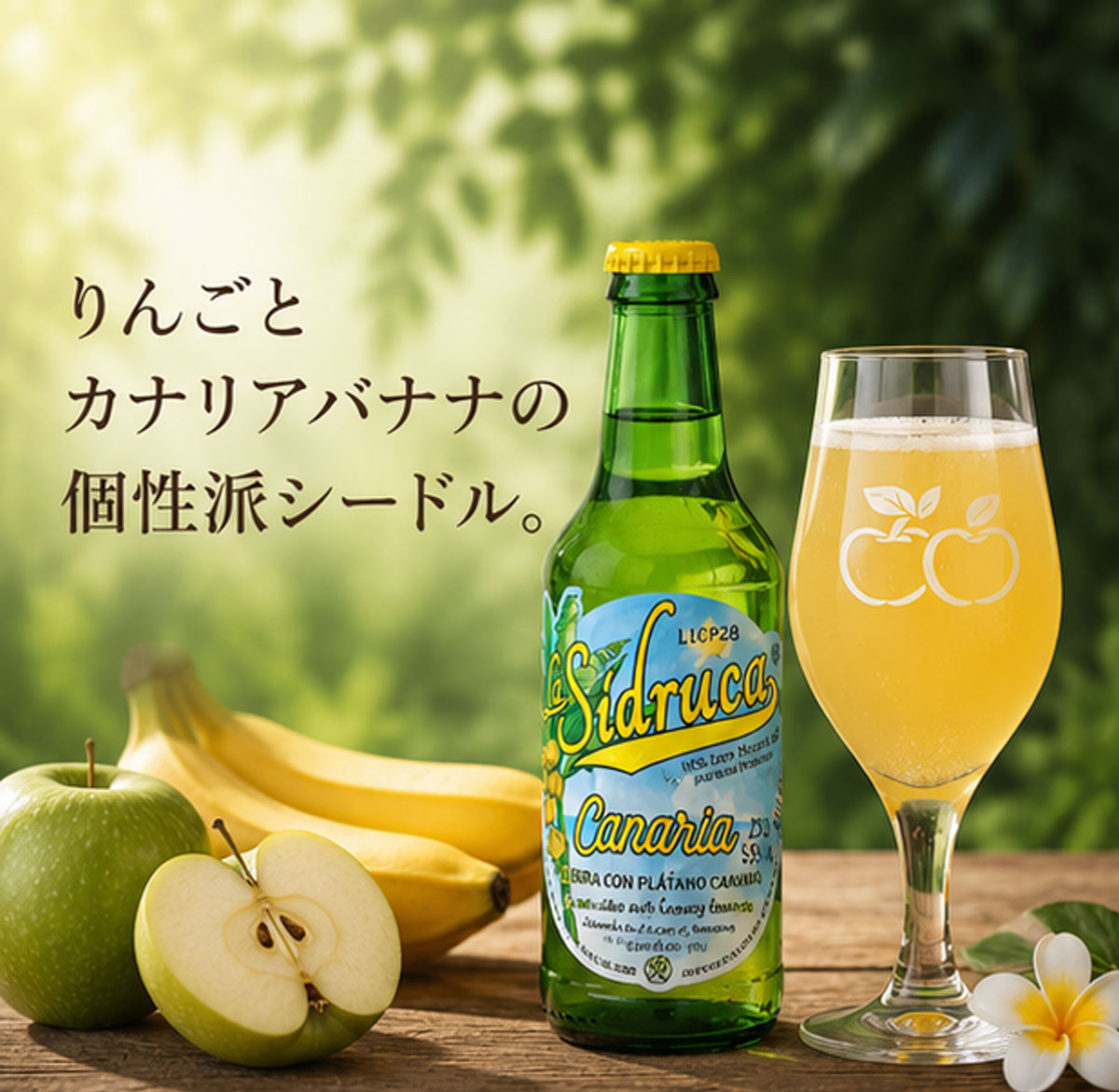 スペイン産シードルシドルカ バナナ250ml