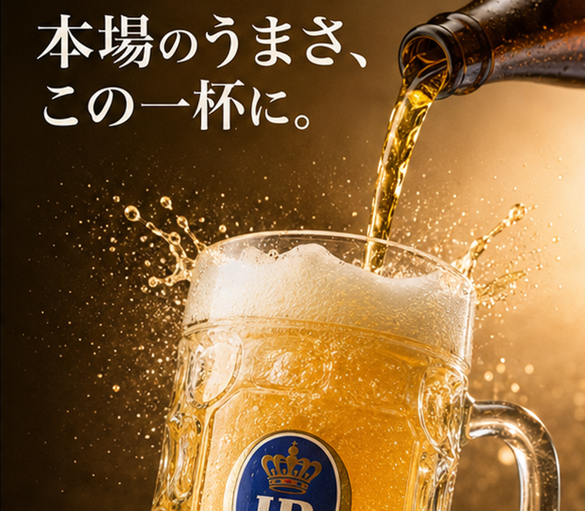 ホフブロイ専用ジョッキー【容量 500mL】