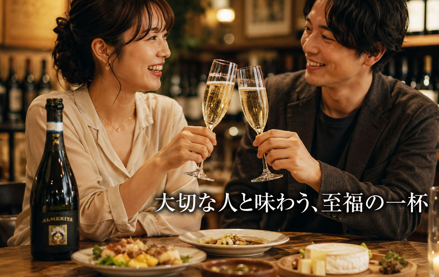 【イタリア産ワイン】アルメリータ ブリュット スパークリングワイン レガレアーリ
