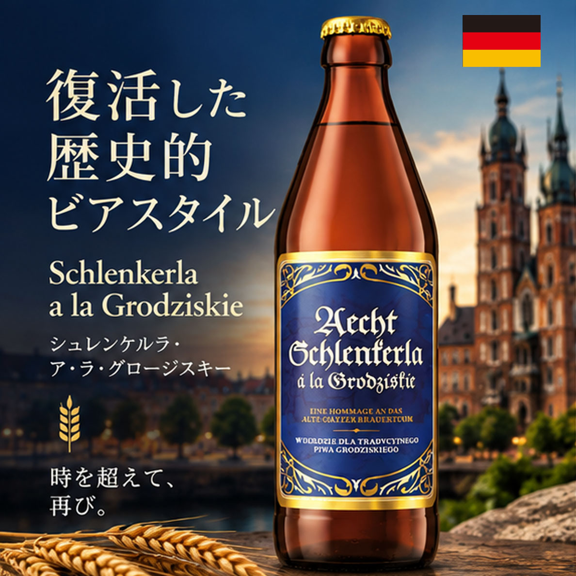 【ドイツビール】シュレンケルラ ア・ラ・グローズィスキー 500ml